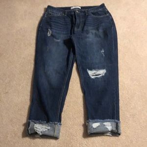 KanCan crop jeans